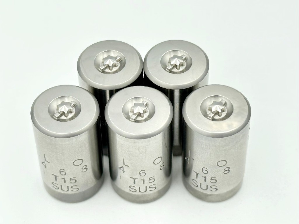 Oval Head Six-lobe Punch with Closed Slot
